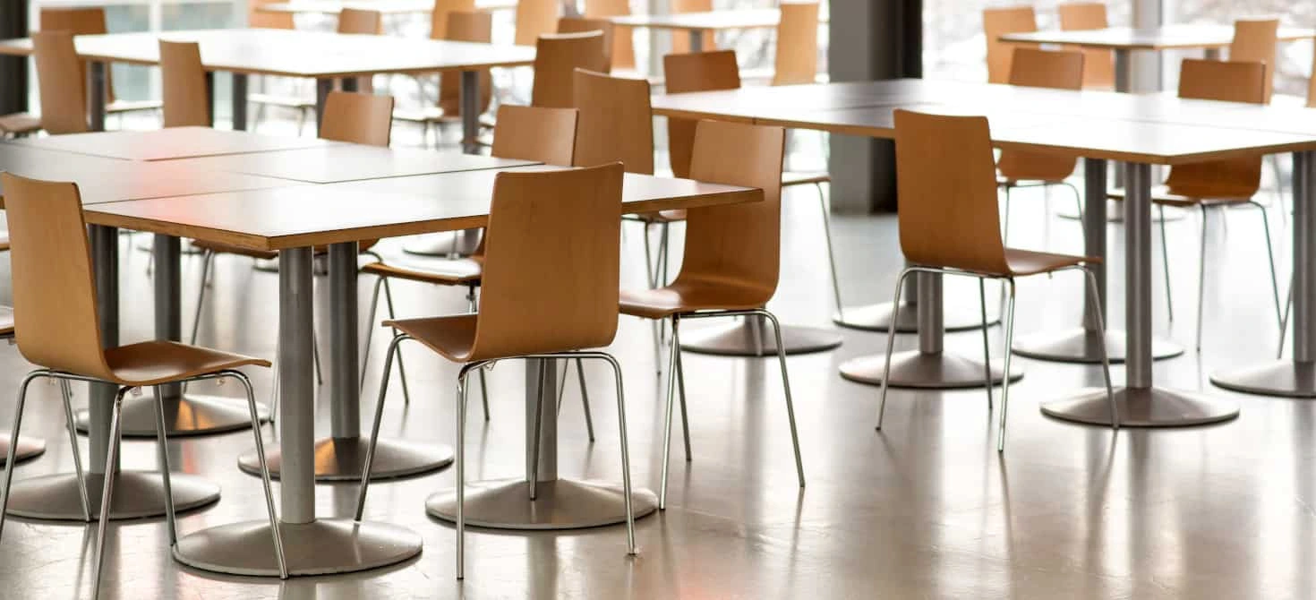 Canteen Furniture Manufacturers in India -Medsfab