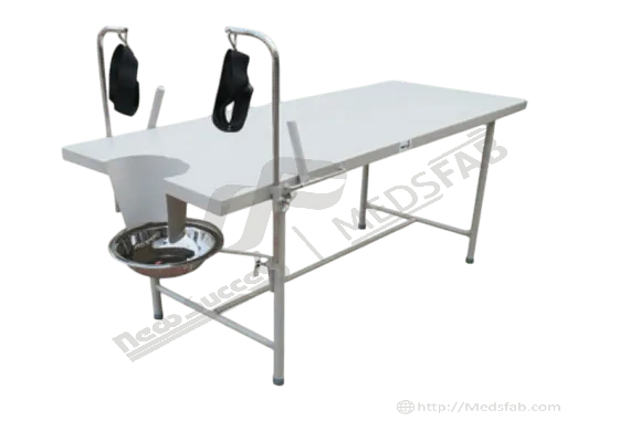 8841 EVIDENT SIMPLEX LABOR TABLE POWDER COATED TROLLEY’S
