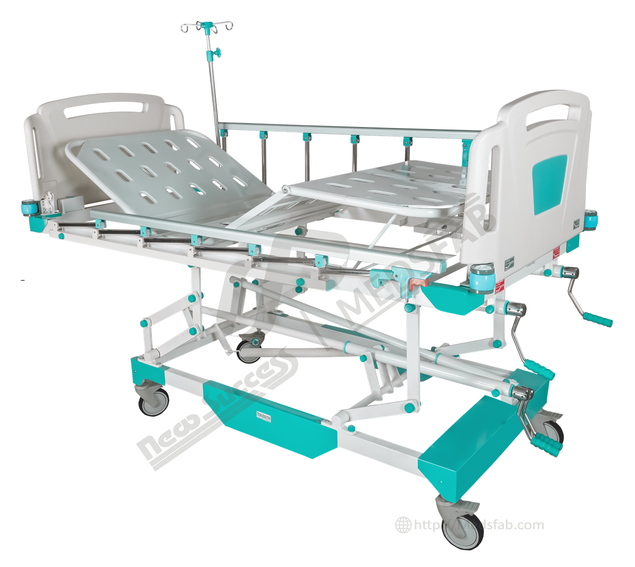 Semi-Fowler ICU Bed