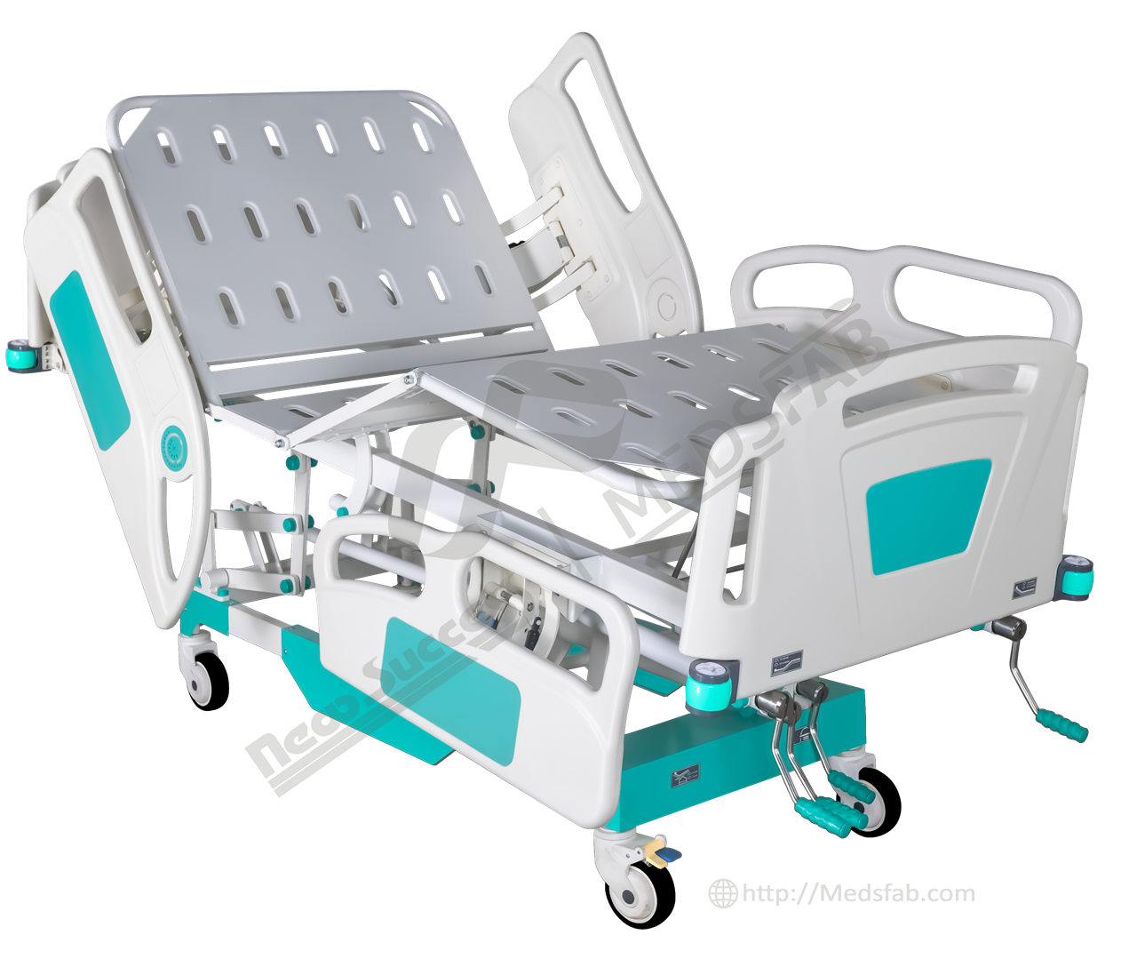 1144 RADIANT ICU BED MANUAL FIVE FUNCTIONAL