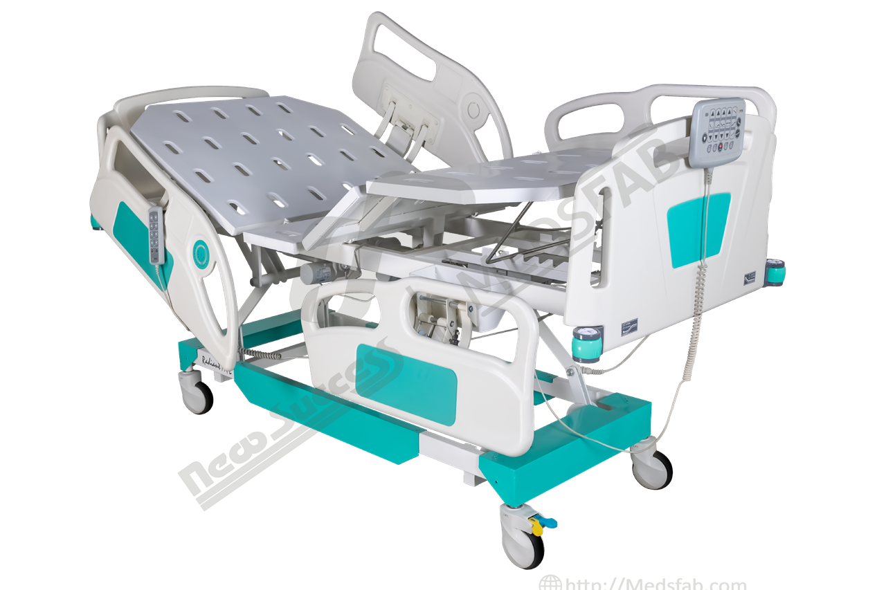 2250 AURA SEMI ICU BED FULL MOTORIZED THREE FUNCTIONAL