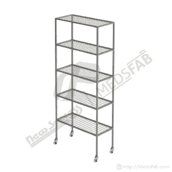0664 S.S. Rack Four Compartments