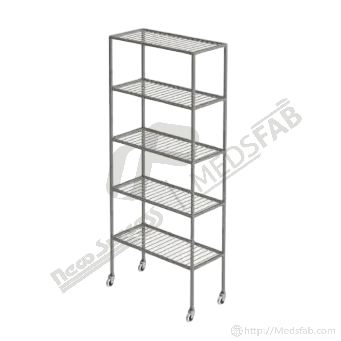 0664 S.S. Rack Four Compartments