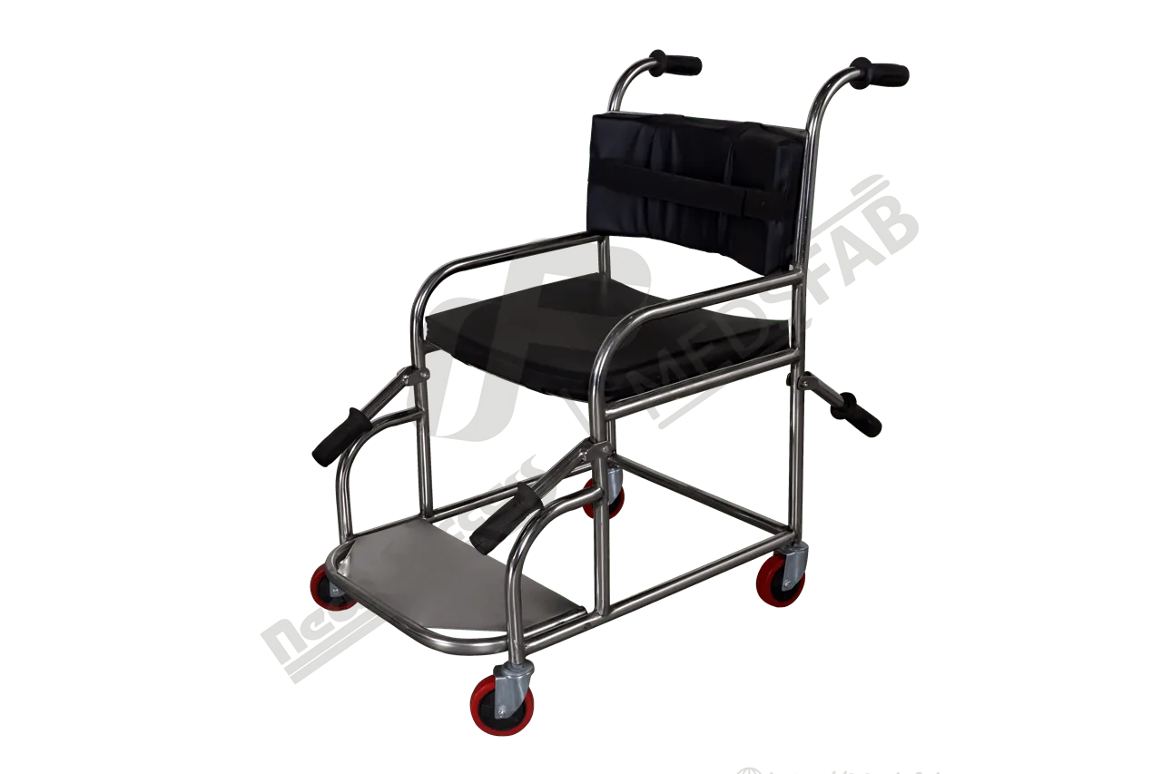1020 WHEEL CHAIR FIX STAINLESS STEEL 