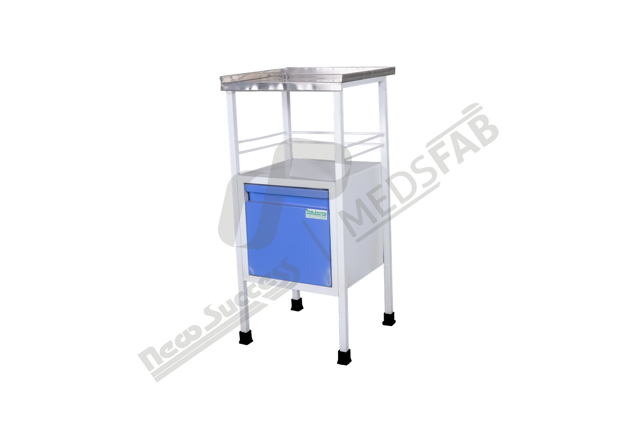 6012 BED SIDE LOCKER S.S.TOP 