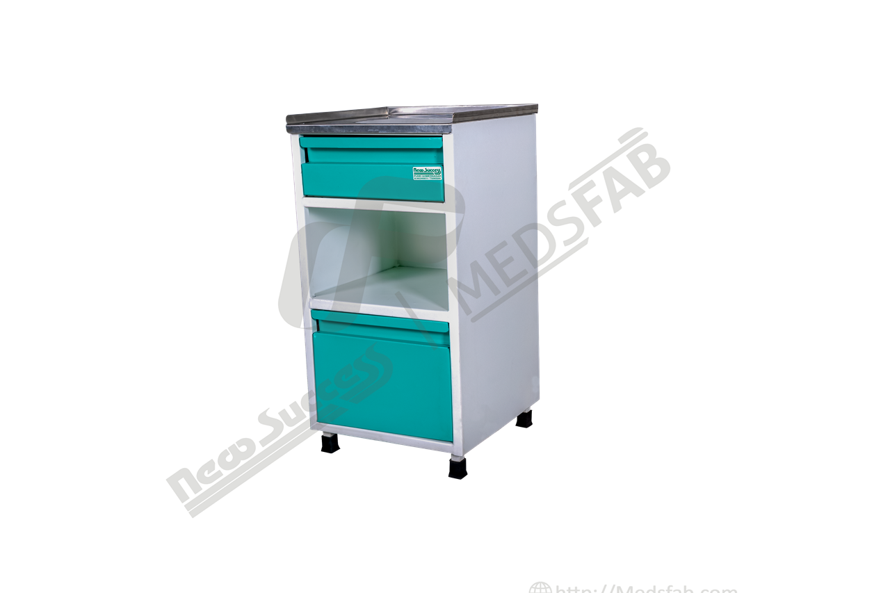 6013 BED SIDE LOCKER DELUXE S.S.TOP 