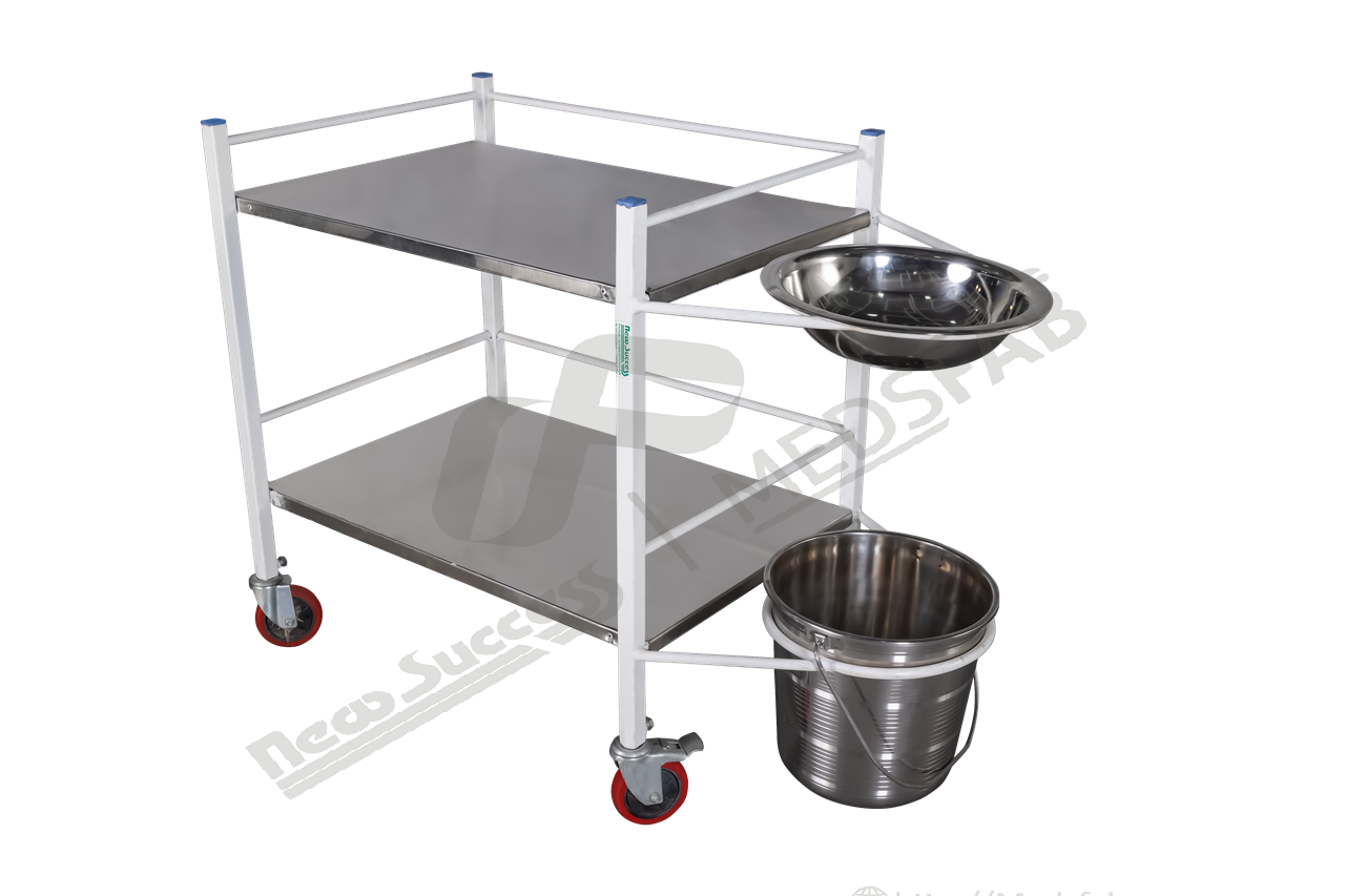 9108 DRESSING TROLLEY S.S.TOP 