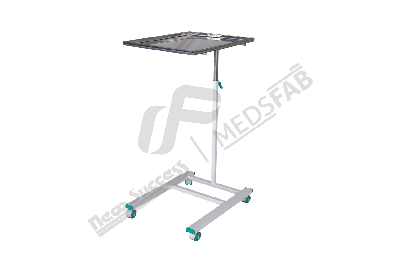 9116 MAYO’S TROLLEY SINGLE PILLAR S.S.TOP