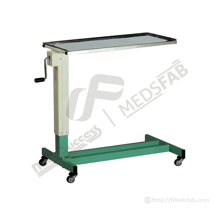 9123 OVER BED TROLLEY HEIGHT ADJUSTABLE GEAR TYPE 