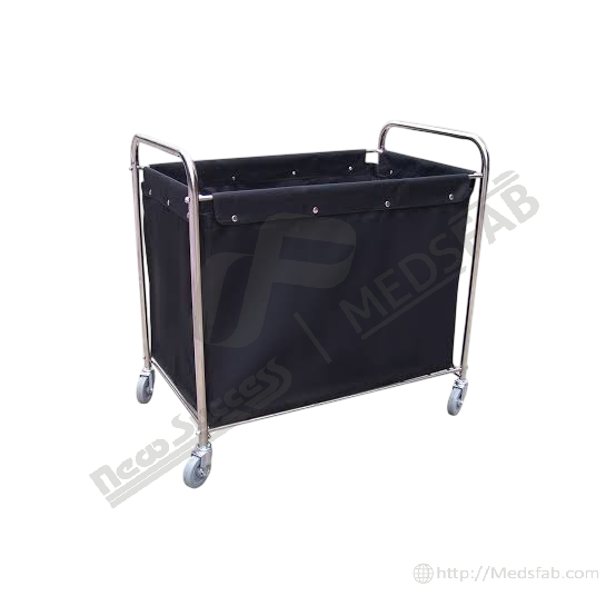 9132 LINEN TROLLEY BIG POWDER COATED