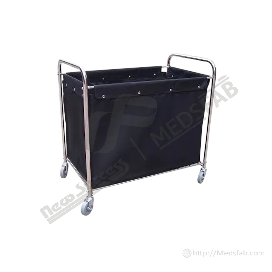 9132 LINEN TROLLEY BIG POWDER COATED