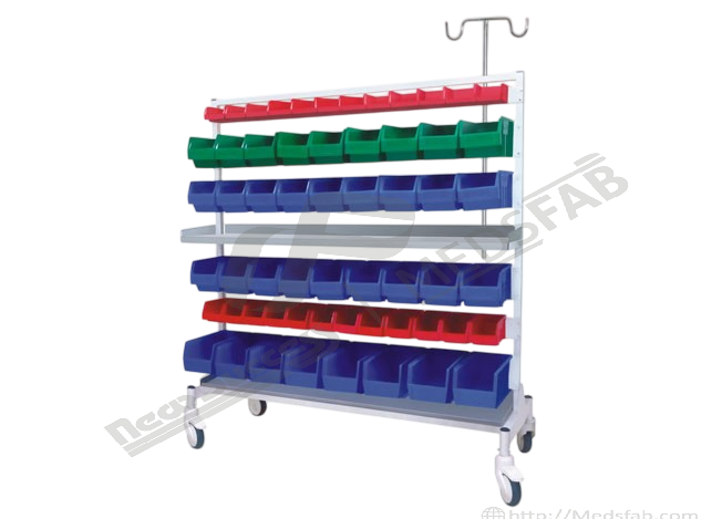 9136 MULTIPLE BINS TROLLEY